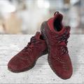 Adidas Shoes | Adidas Alphabounce Lea Leather Running Shoes 7 | Color: Red | Size: 7