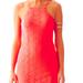 Lilly Pulitzer Dresses | Lilly Pulitzer Costello Pink-Coral Halter Lace | Color: Orange/Pink | Size: M