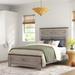 Sand & Stable™ Payne Standard Bed Wood in Gray | 59 H x 57 W x 81 D in | Wayfair F5118113D41D42E19B243721D0B03DBD