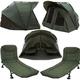 NGT XL FORTRESS BIVVY SUPER SIZED WITH HOOD 2 MAN BIVVY CARP FISHING + 2 X 6 LEG BED CHAIRS