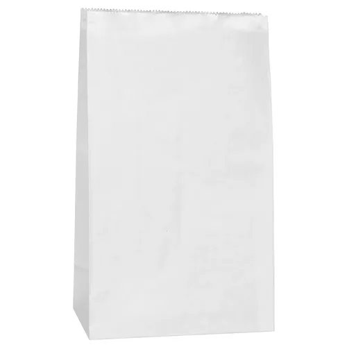 Sachets en papier, blanc, 21 x 12 cm, 15 pièces