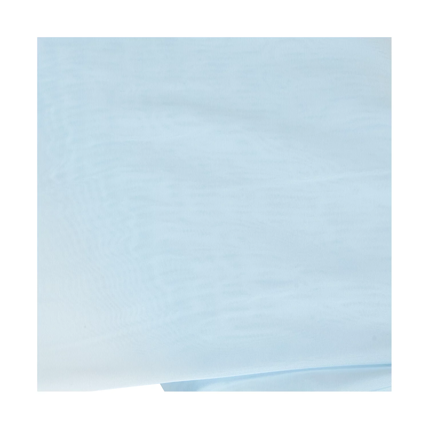 Tissu voile uni, bleu clair