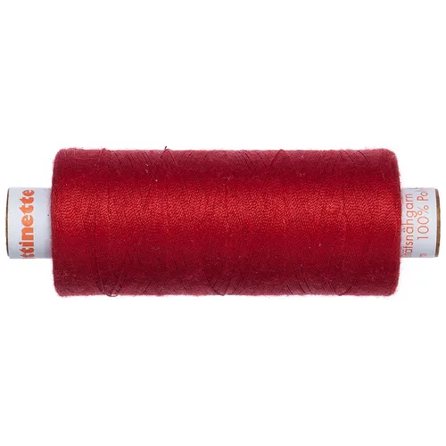 buttinette Fil à coudre universel, grosseur : 100, bobine de 500 m, rouge