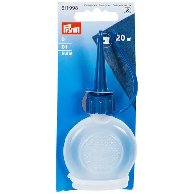 Prym Huile pour machine à coudre, 20 ml