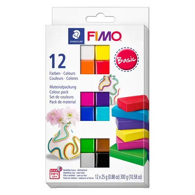Fimo-Soft Basisfarben-Set, 12 Farben Image