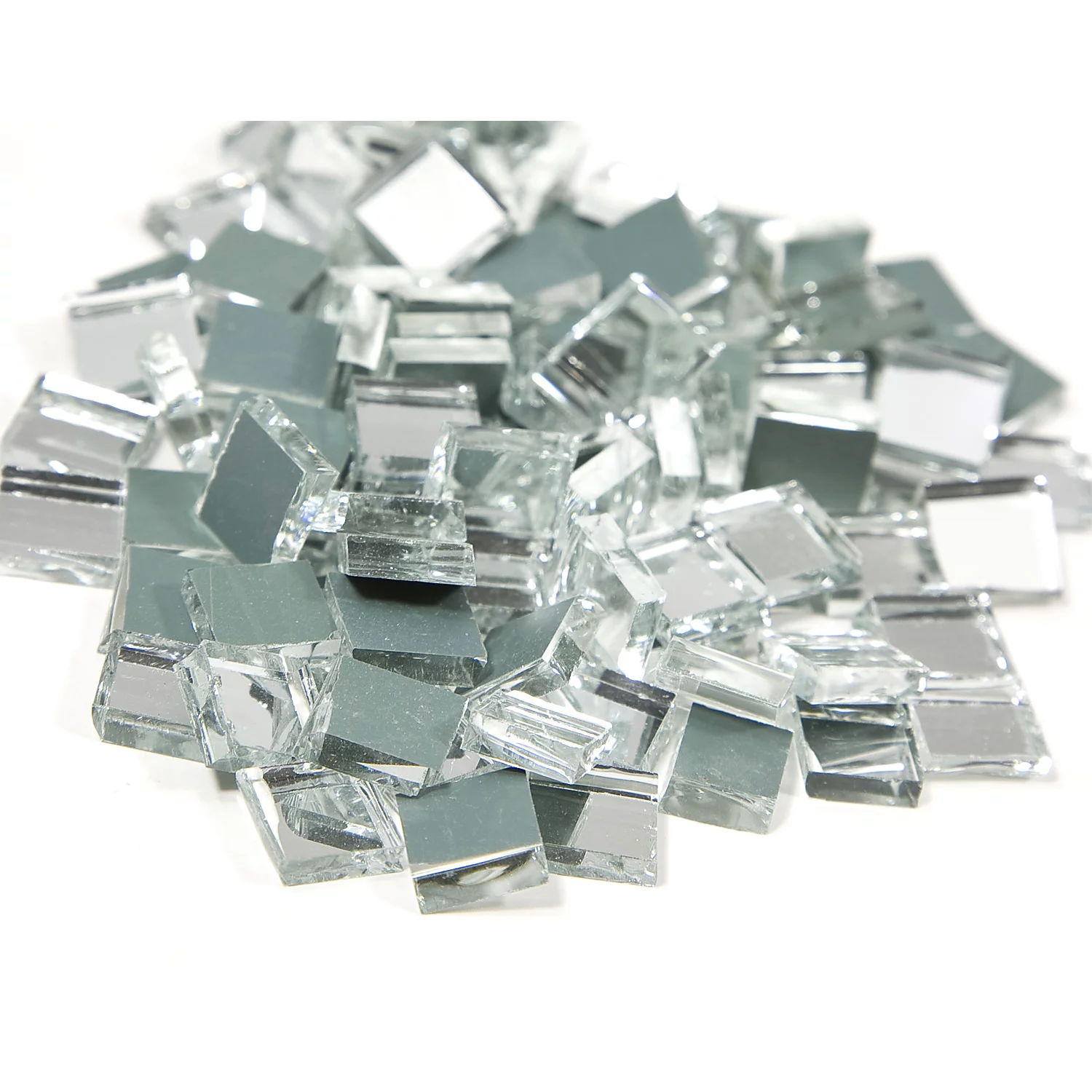 Tesselles miroir, 1 x 1 cm, 200 pièces