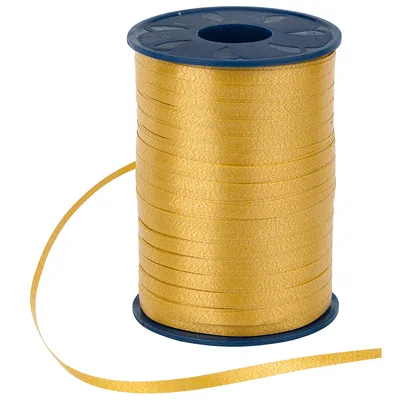Geschenkband, gold, 5 mm, 500 m Image