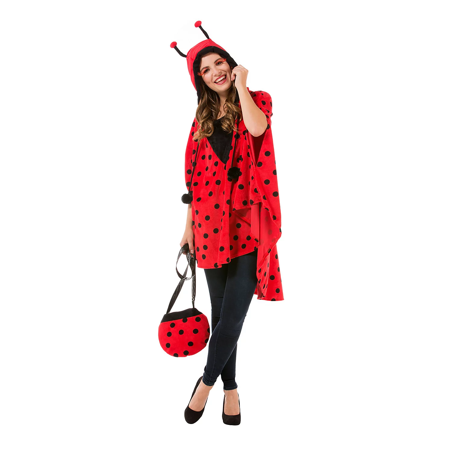 buttinette Marienkäfer-Poncho, unisex Image