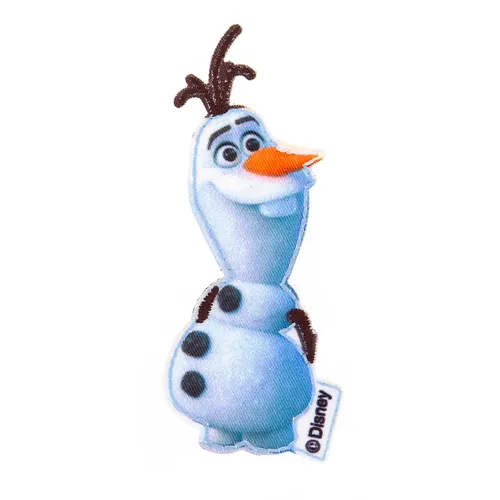 Disney Applikation Olaf, Größe: 3 x 7,5 cm, 1 Stück