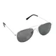 Brille Pilot, silber