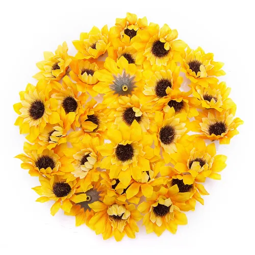 Streu-Sonnenblumen, 4,5 cm Ø, 24 Stück