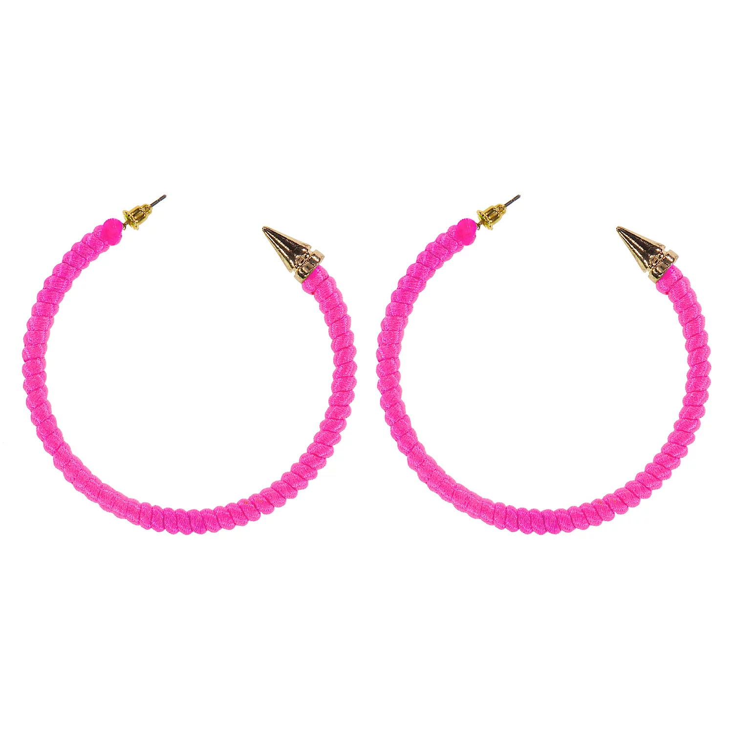 Ohrringe 80er, neonpink Image