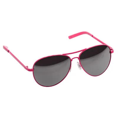 Brille Pilot, neonpink