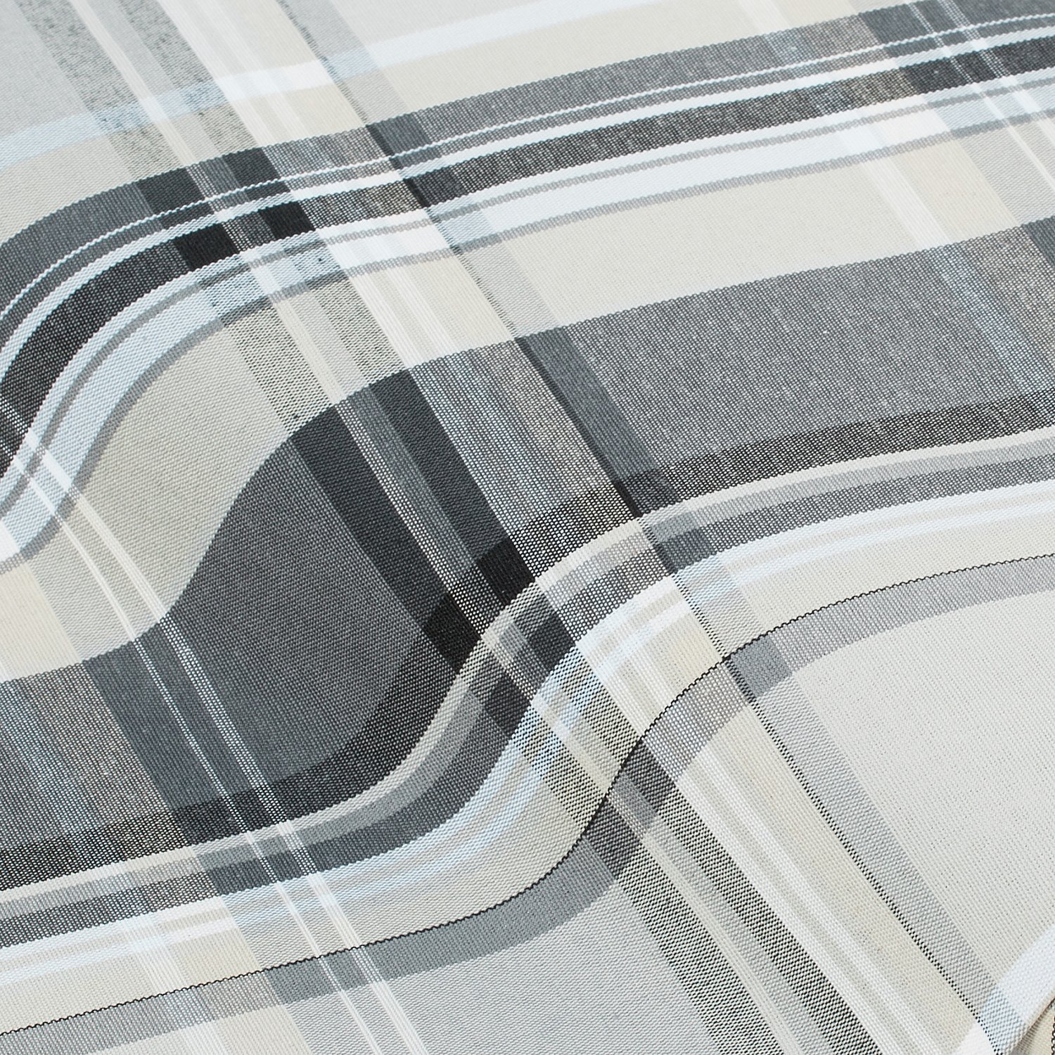 Tissu à carreaux "Paris", gris/coloré