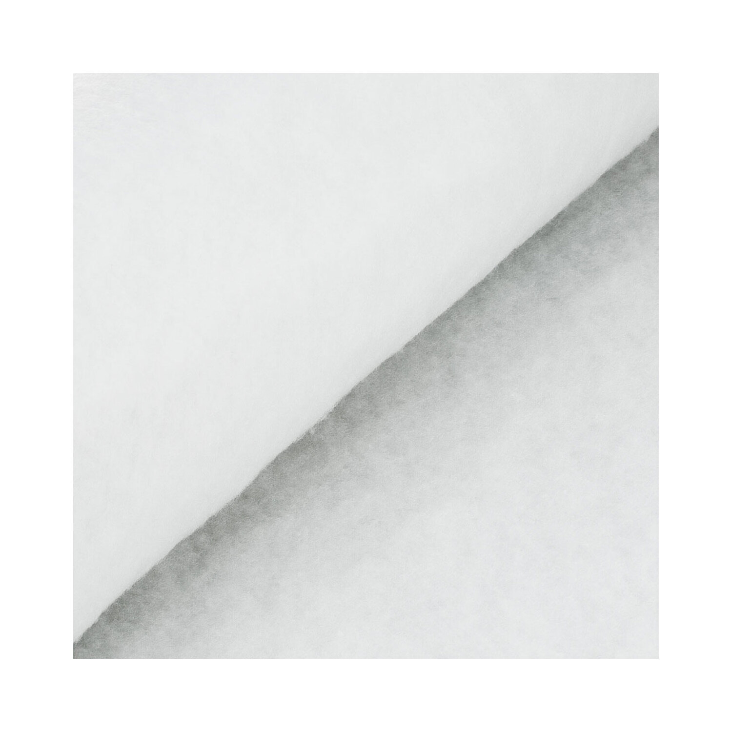 Sandler Molleton volumineux, blanc, 300 g/m²