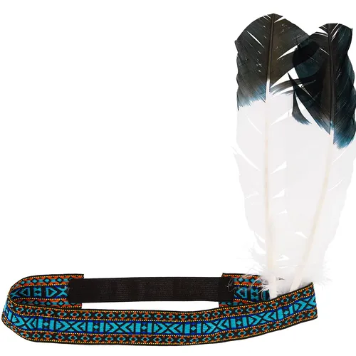 Bandeau d'indien avec plumes