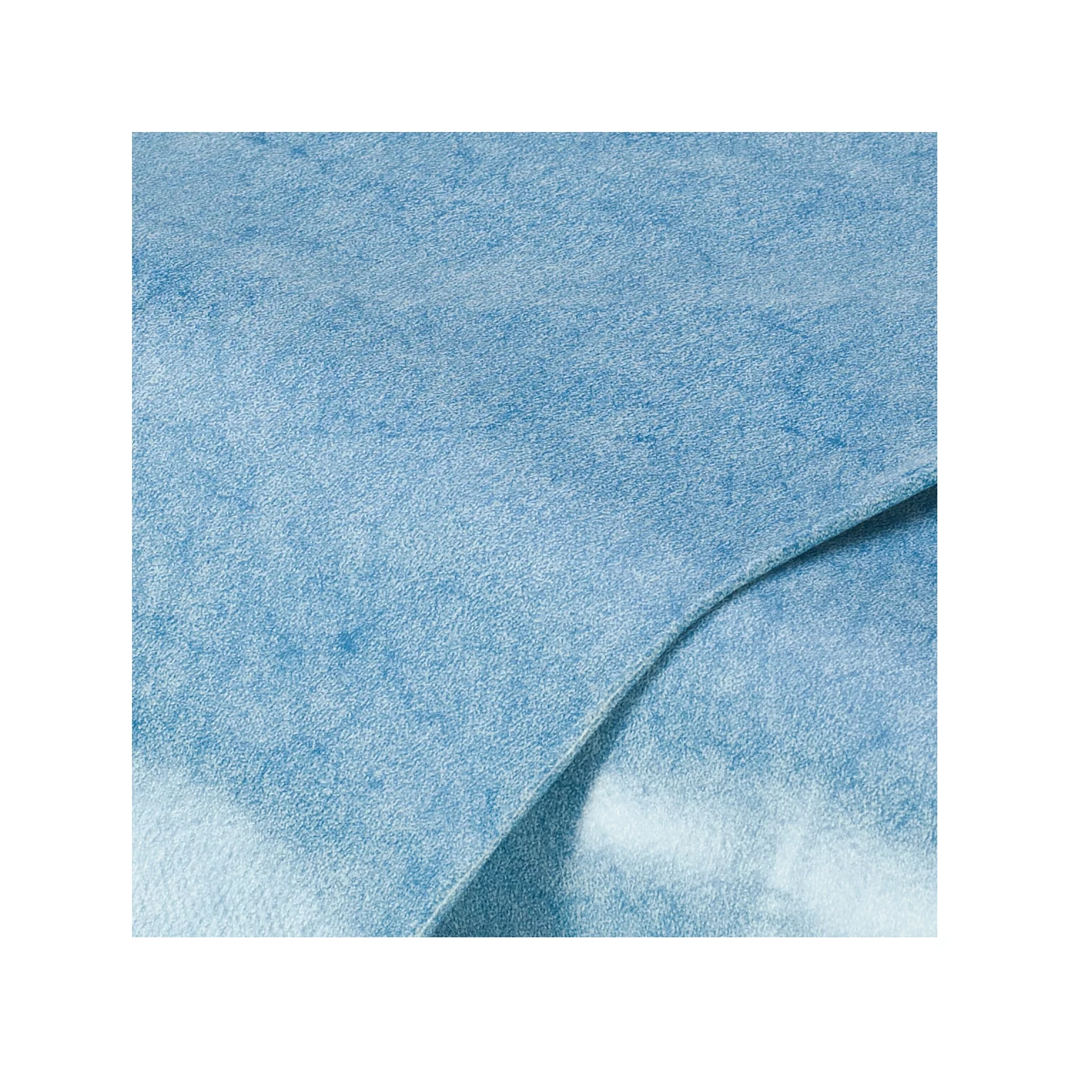 Abwaschbare Tischwäsche/Wachstuch, blau-melange Image