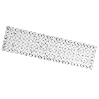 buttinette Rollschneider-Lineal, in cm-Einheit, Größe: 16 x 60 cm Image