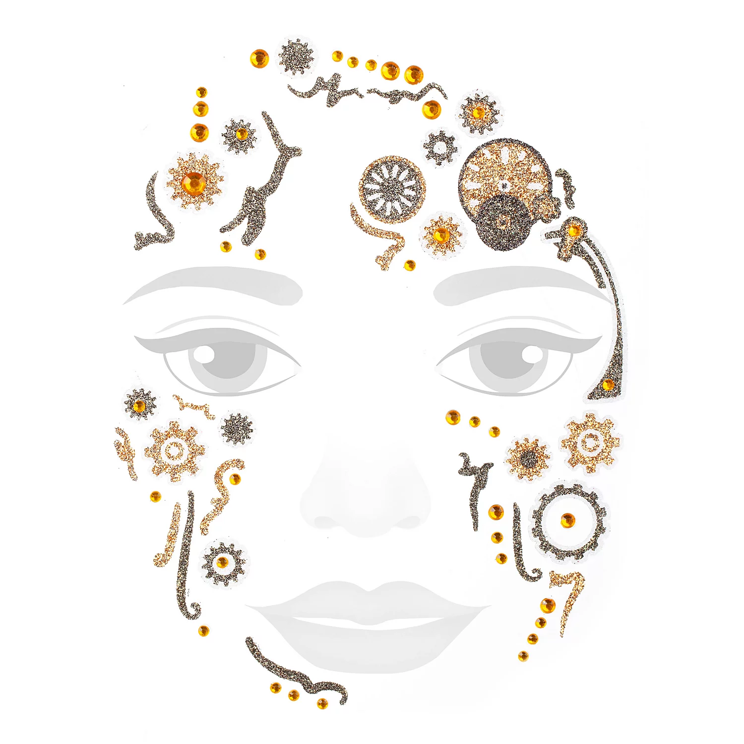 Face-Art-Tattoo Steampunk