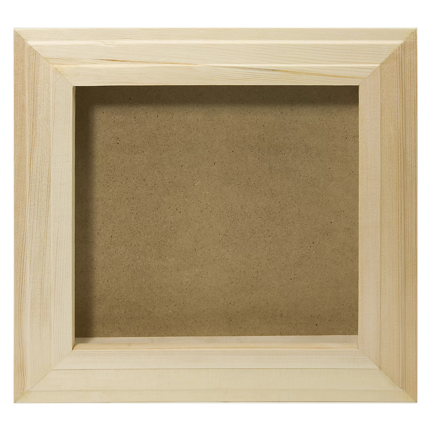 3D-Bilderrahmen aus Holz, 27 x 27 x 3,5 cm Image