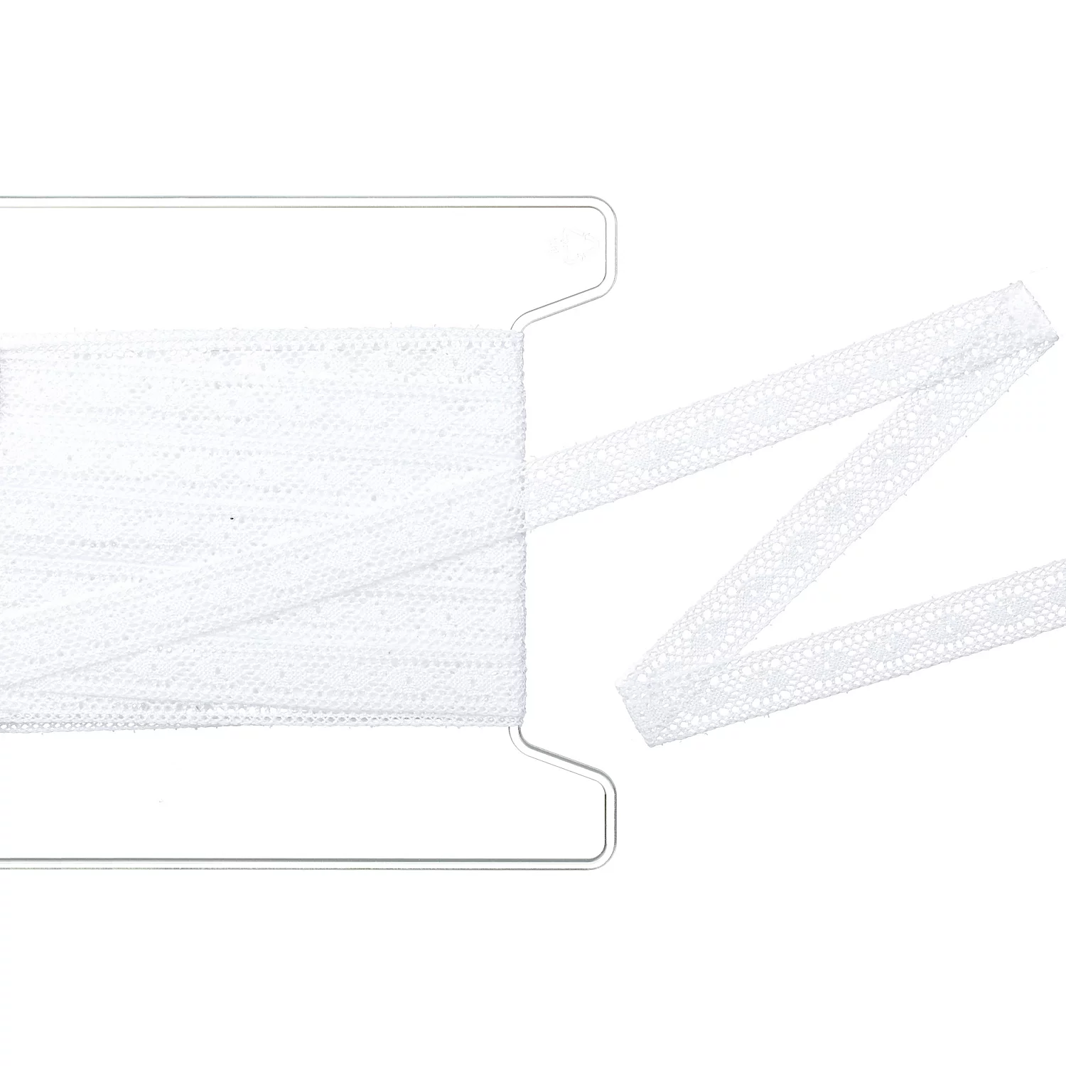 BW-Klöppelspitze-Borte, weiß, Breite 1,5 cm, Länge 5 m Image