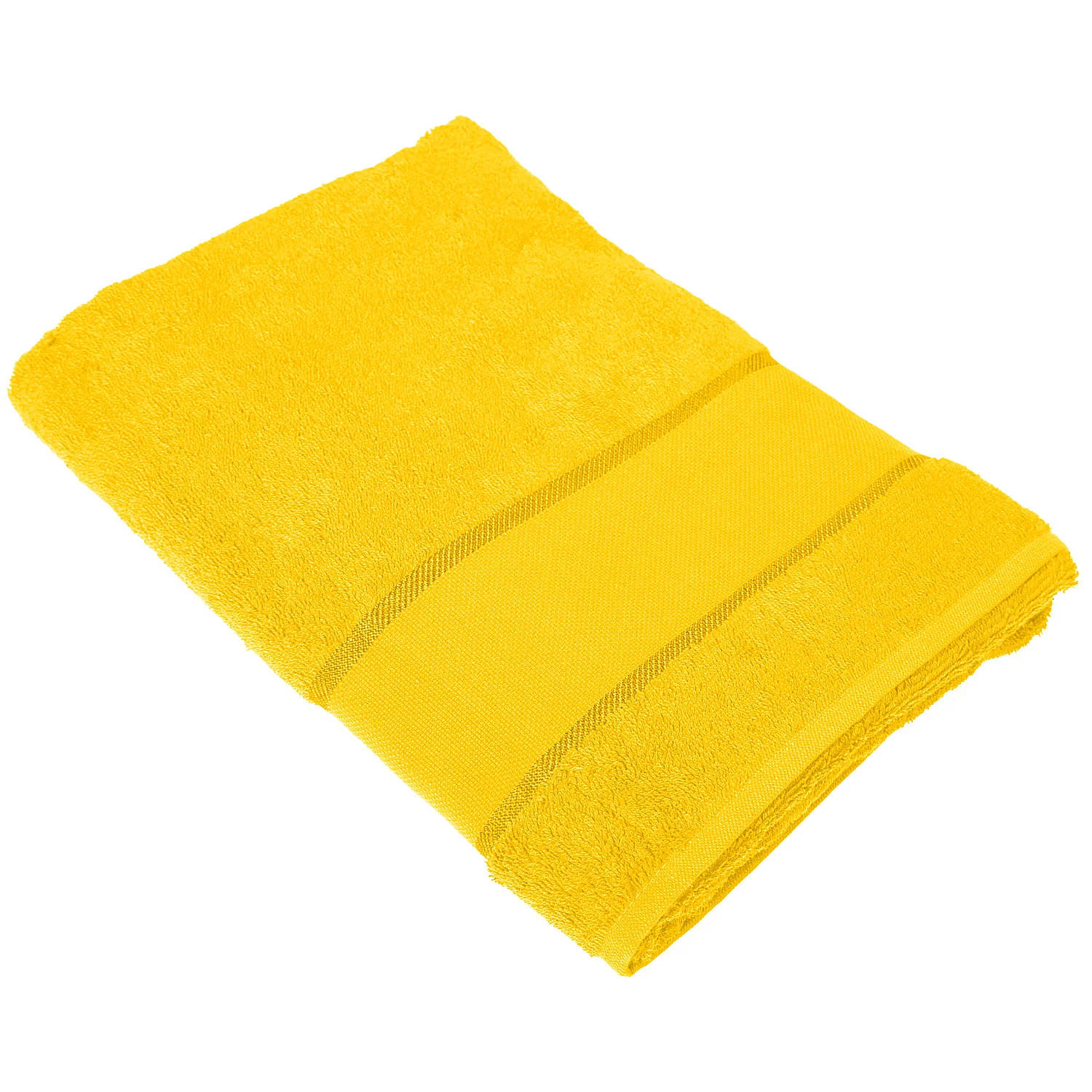 buttinette Duschtuch, sonnengelb Image