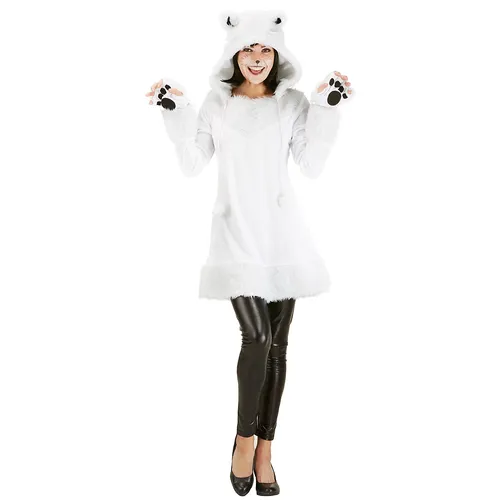 buttinette Eisbär-Kostüm Arktis für Damen