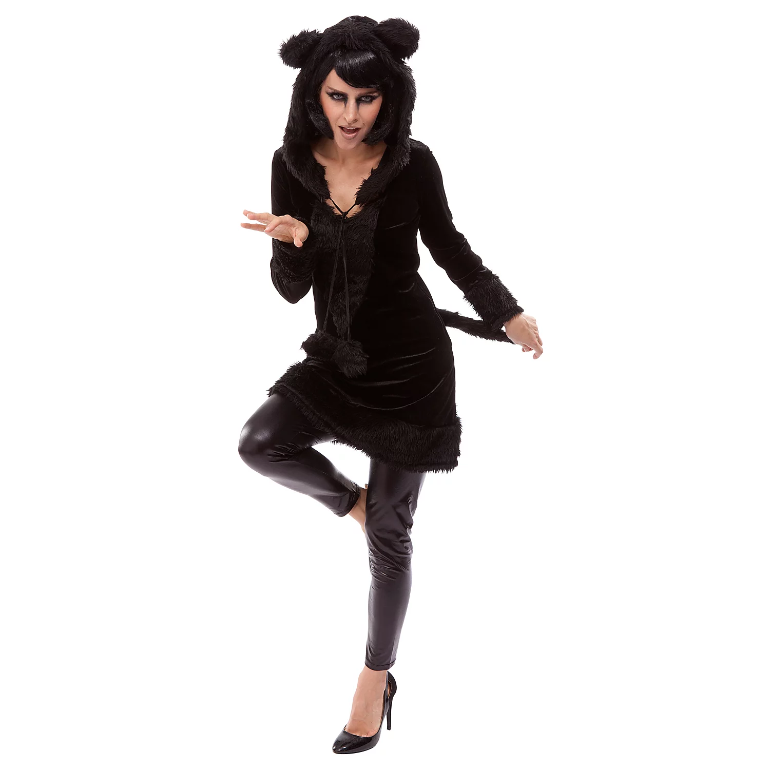 Panther-Kostüm für Damen Image