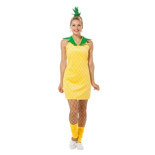 buttinette Ananas-Kostüm Fruity für Damen