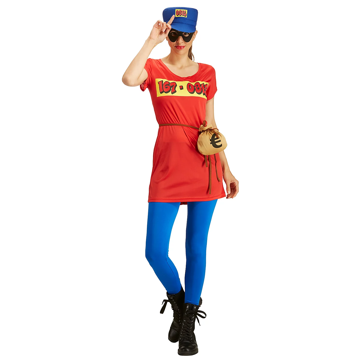 Kostüm Bankräuberin für Damen Image