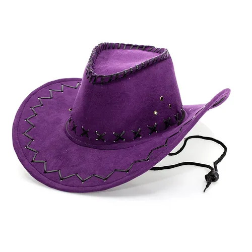 Cowboyhut, lila