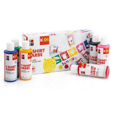 Marabu KiDS T-Shirt-Farben, 6x 80 ml Image
