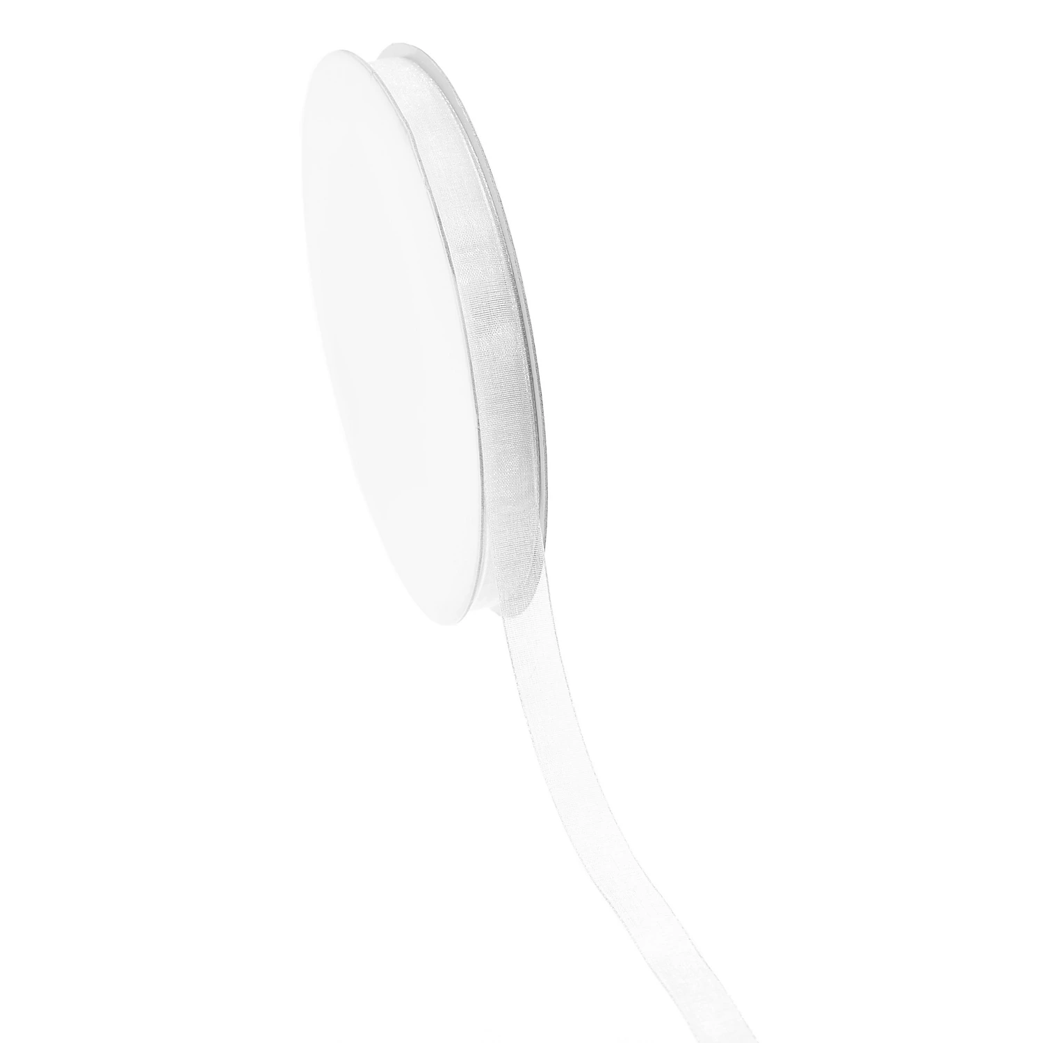 Chiffonband, weiß, 10 mm, 25 m Image