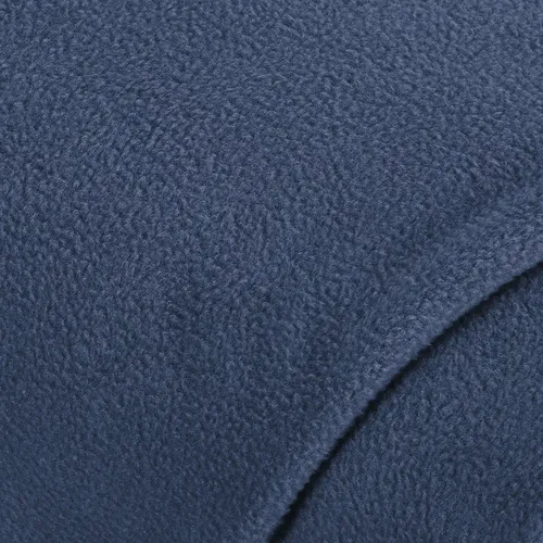 Fleecestoff, jeansblau