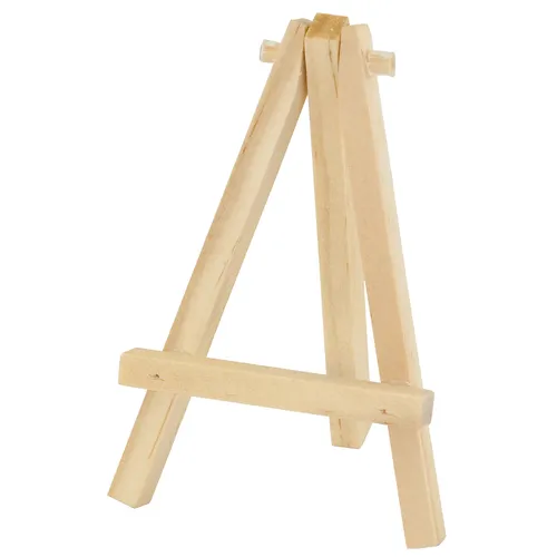 Staffelei Kartenhalter aus Holz, 8 cm, 6 Stück