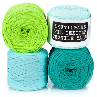 buttinette Textilgarn, Grüntöne, 1000 g Image