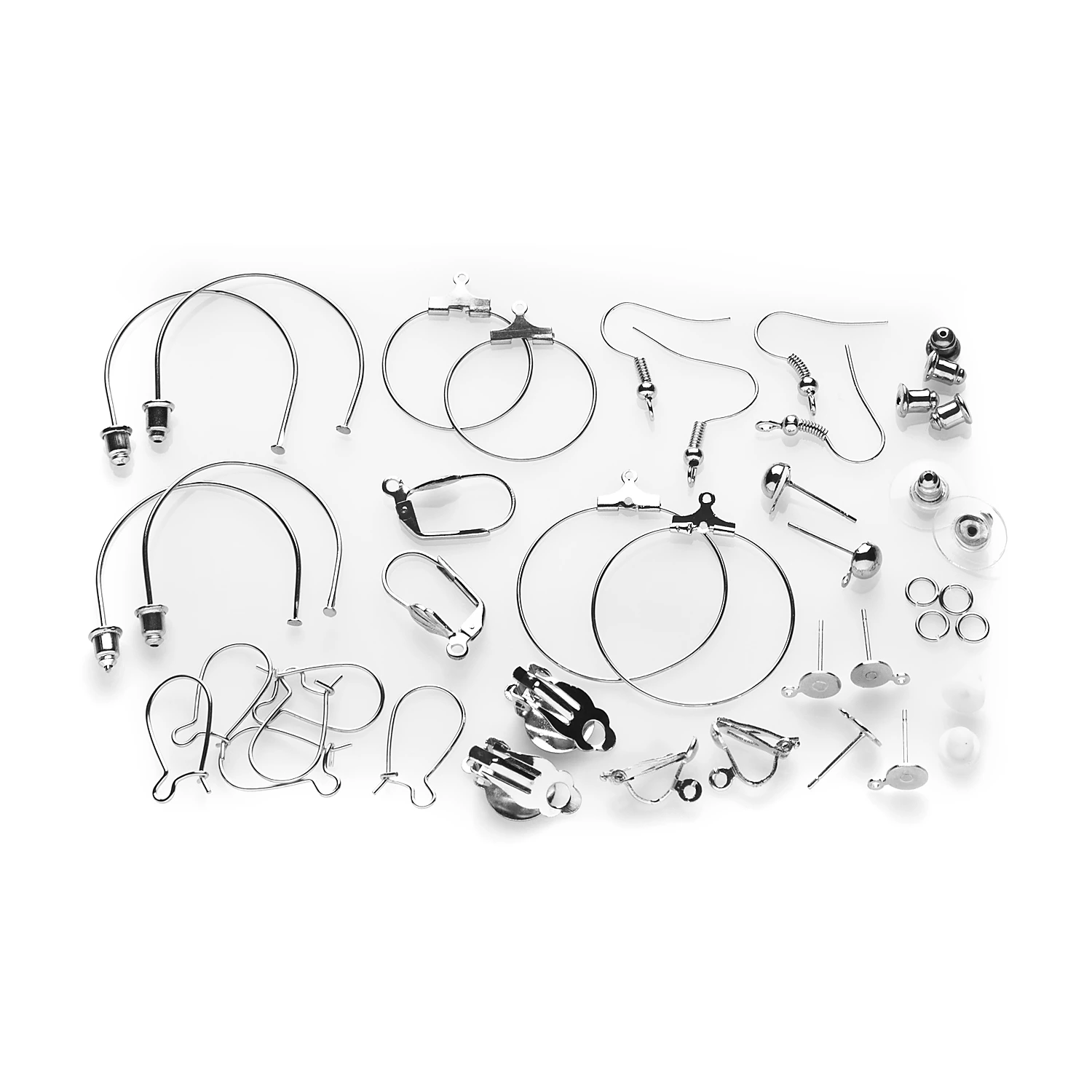Ohrschmuck-Set, silber Image