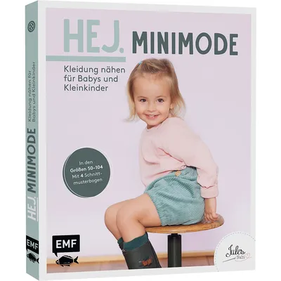 Buch Hej. Minimode – Kleidung nähen für Babys und Kleinkinder