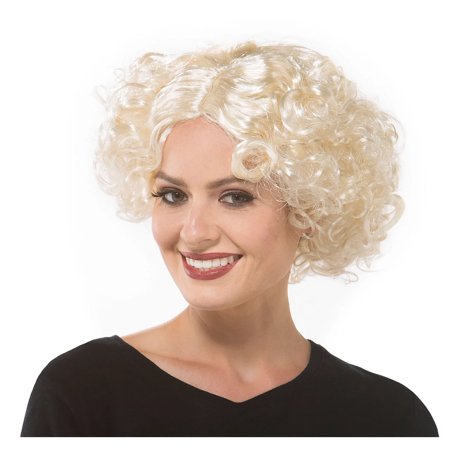 Lockenperücke 20er, blond Image