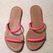 J. Crew Shoes | J.Crew Flats, Slide Sandals | Color: Pink | Size: 6
