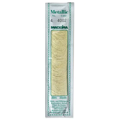 MADEIRA Sticktwist Metallic 4, gold, Länge: 20 m