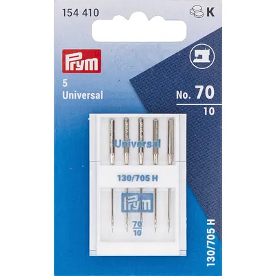 Prym Nähmaschinennadeln Universal, Stärke: 70, Inhalt: 5 Stück