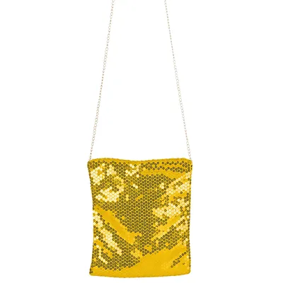 Tasche Pailletten, gold