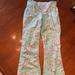 Lilly Pulitzer Bottoms | Lilly Pulitzer Girls Adjustable Waist Pants | Color: Blue/Orange | Size: 14g