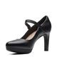 Clarks Ambyr Shine, Women’s Closed-Toe Pumps, Black (Black Leather), 4 UK (37 EU)