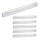 Britalia 6 Pack | White 13W T5 Ultraslim Fluorescent Under Cabinet Switched Striplight Fitting with Diffuser | 2 Metre Mains Cable & Fixing Kit Included | 572mm Length