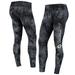 Women's Concepts Sport Black Green Bay Packers Burst Tie Dye Leggings