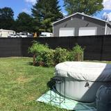 Home Aesthetics 6 ft. H x 50 ft. W Privacy Fence Vinyl Privacy Screen | 72 H x 600 W x 1 D in | Wayfair HOM200703