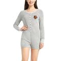 Women's Concepts Sport Heathered Gray Cincinnati Bengals Venture Sweater Romper