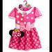 Disney Dresses | Minnie Mouse Costume/Play Dress | Color: Pink | Size: 4-6